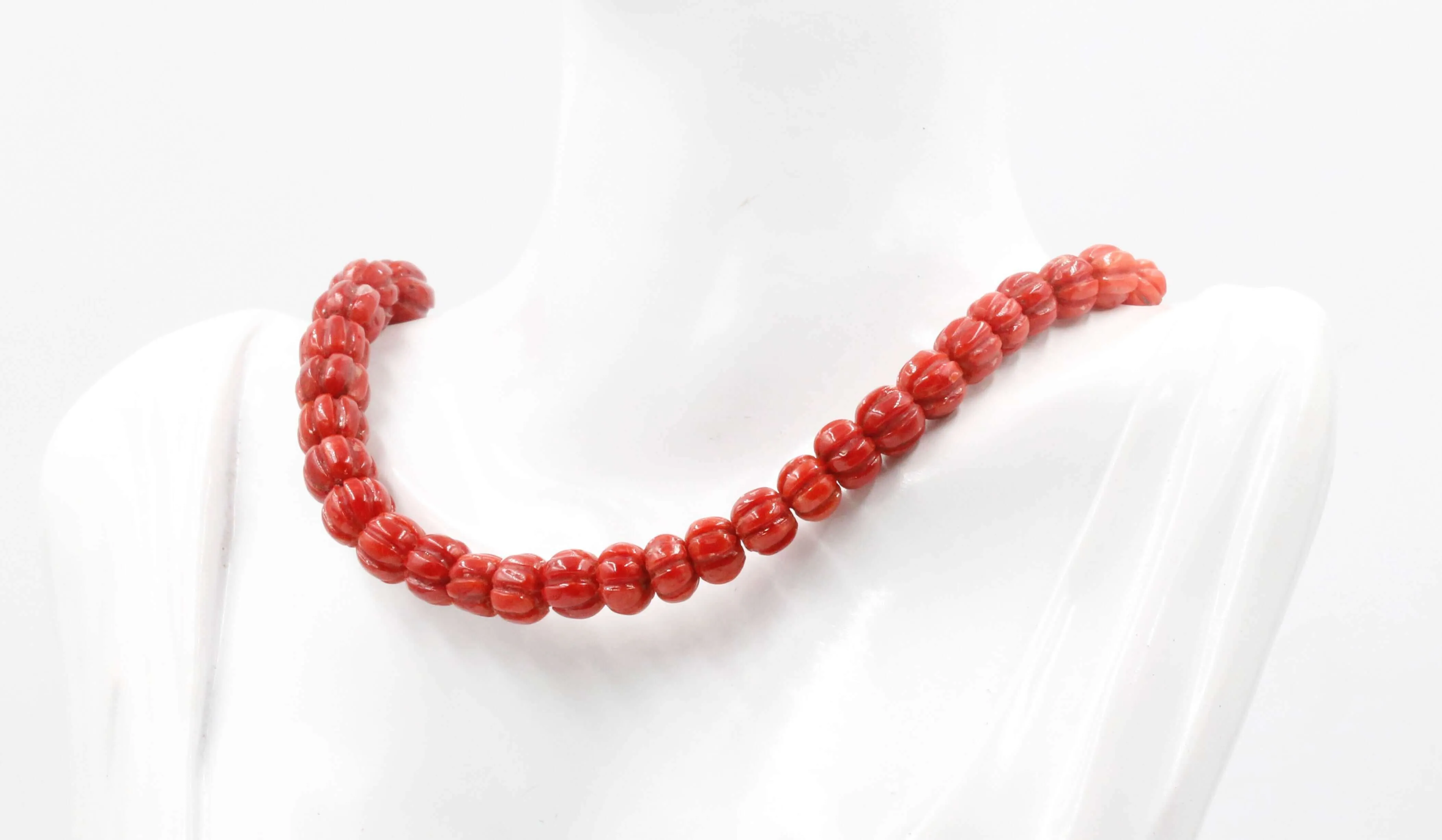 100% Natural Italian Coral Red Coral Genuine Italian Coral Untreated Coral Coral Gemstone Carved Coral Natural Coral Beads SKU: 6142980