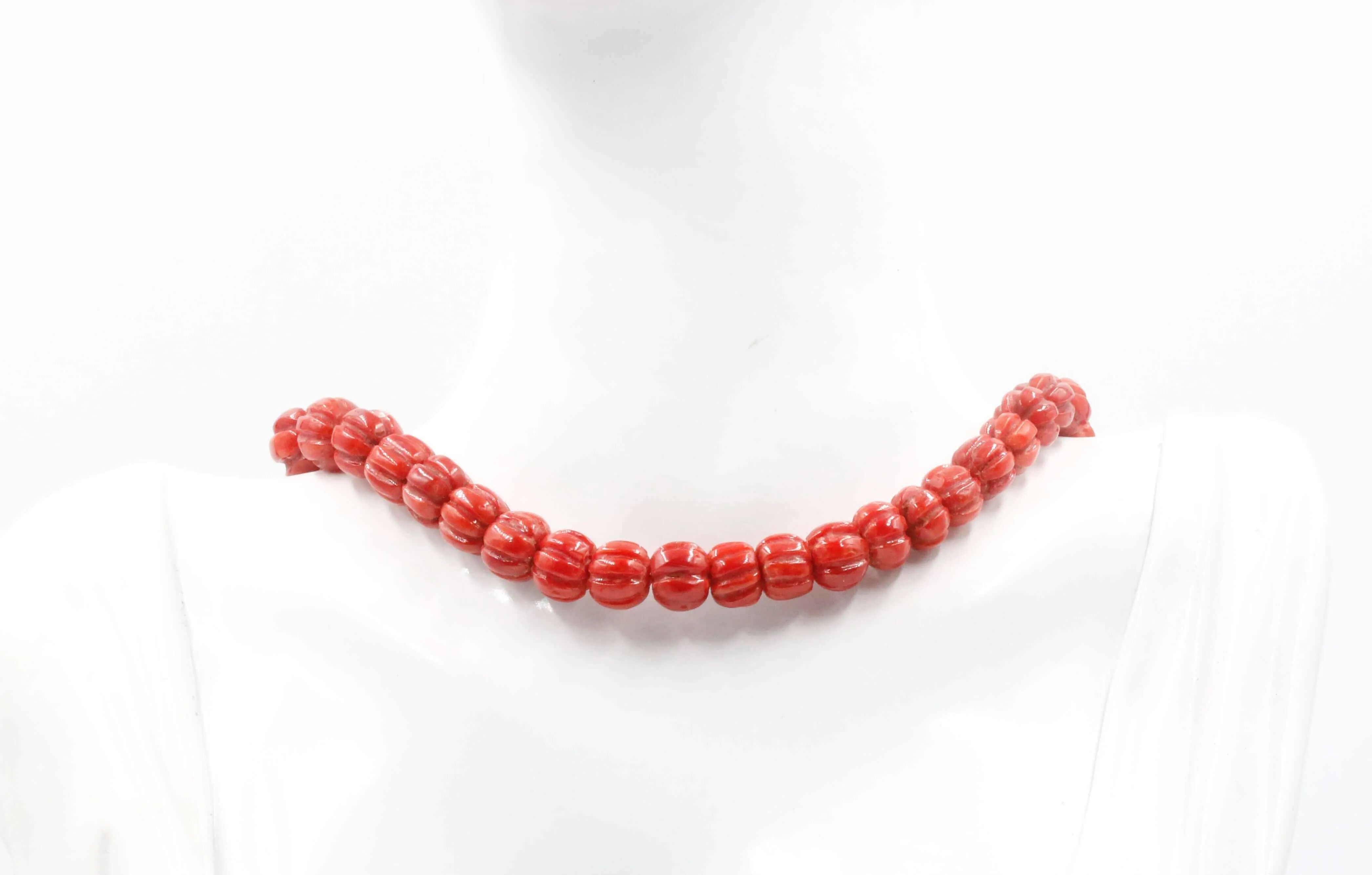 100% Natural Italian Coral Red Coral Genuine Italian Coral Untreated Coral Coral Gemstone Carved Coral Natural Coral Beads SKU: 6142980
