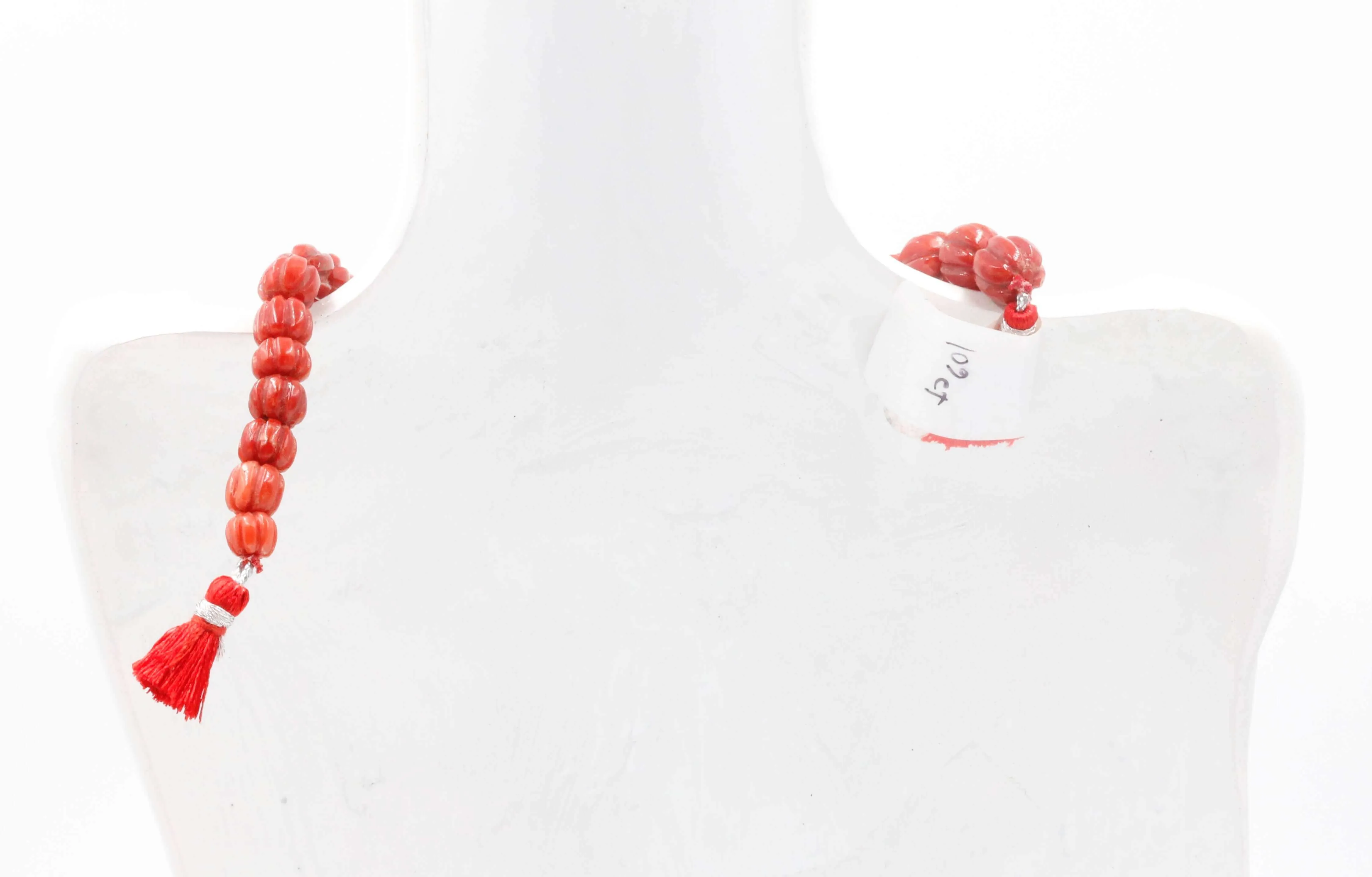 100% Natural Italian Coral Red Coral Genuine Italian Coral Untreated Coral Coral Gemstone Carved Coral Natural Coral Beads SKU: 6142980