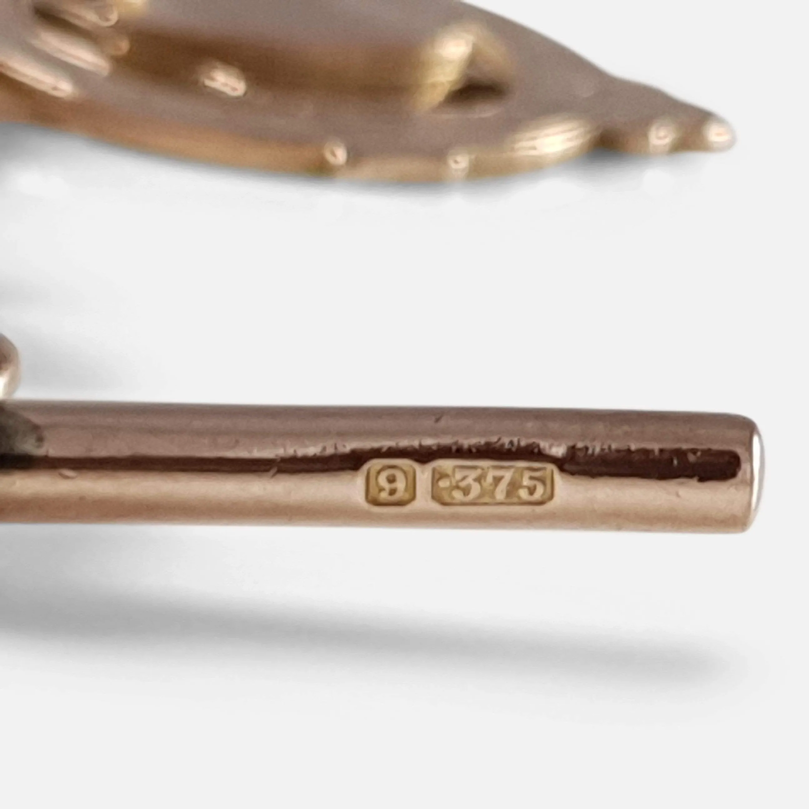 9ct Rose Gold Graduating Albert Watch Chain and Fob, 45.0g