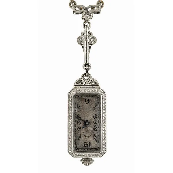 Art Deco Tiffany & Co. Diamond Watch