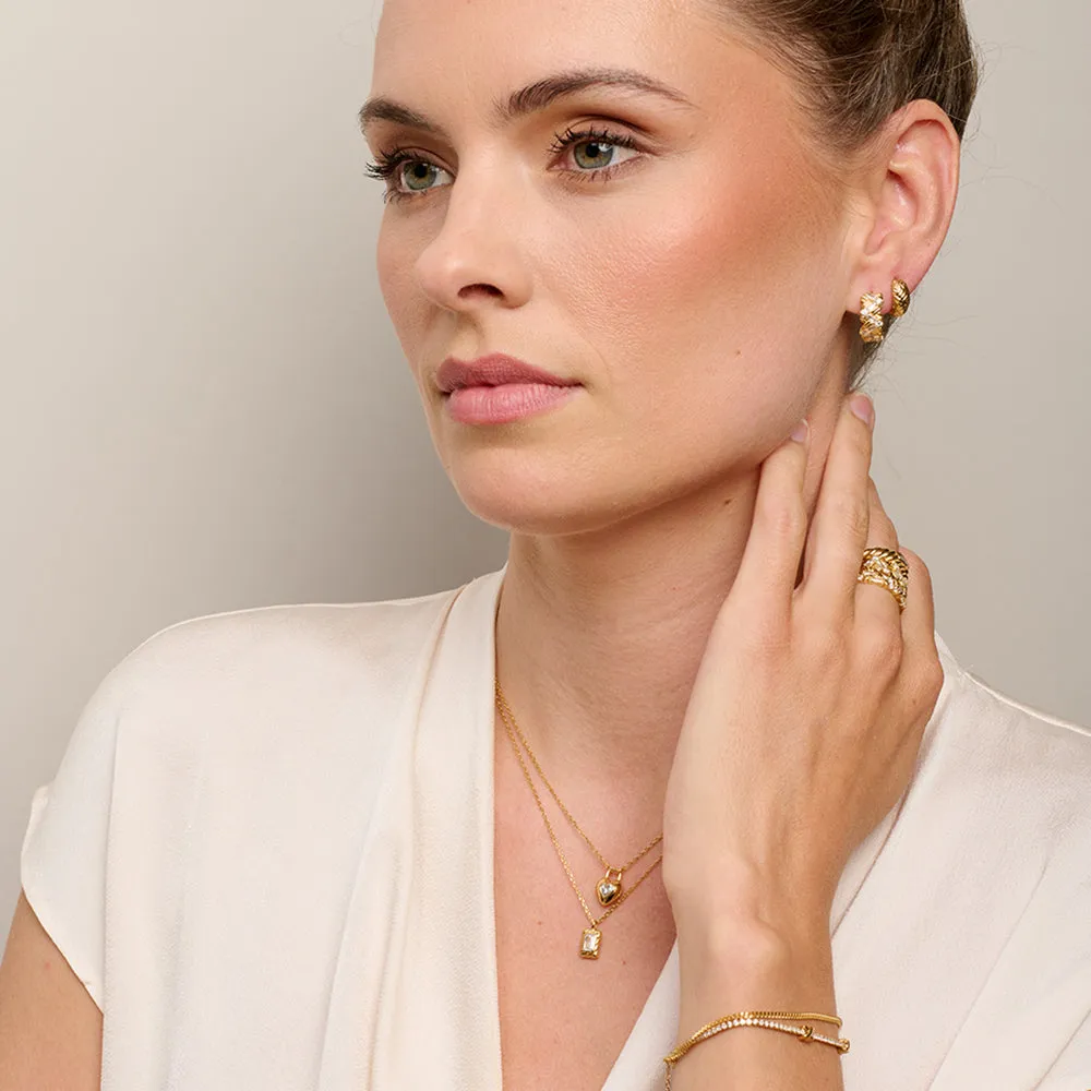 Brenda Bracelet Sterling Silver - Gold