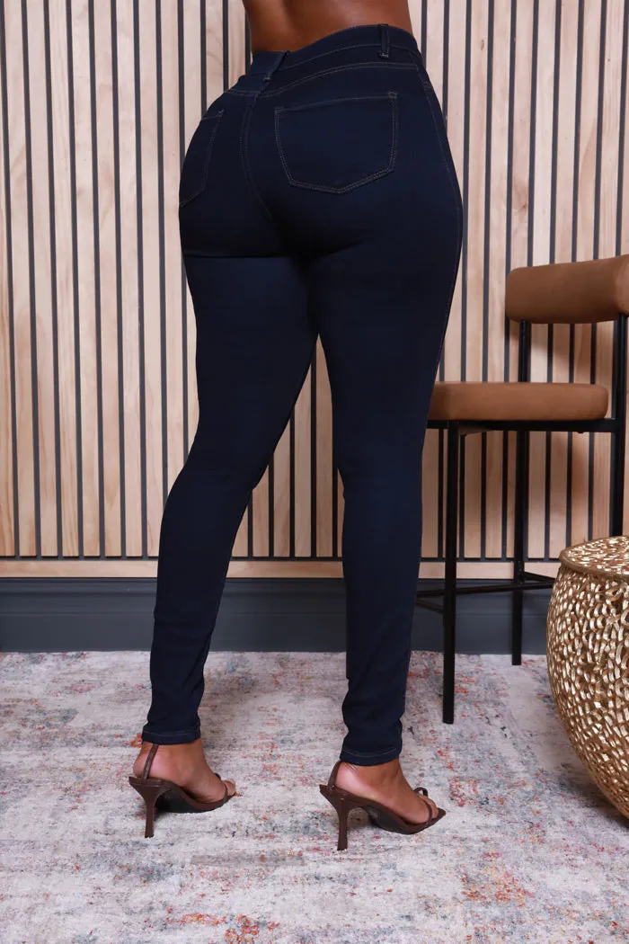 Dipper Classic High Rise Jeans - Indigo