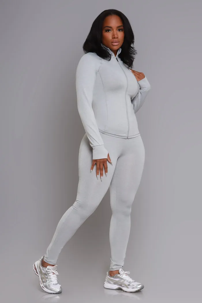 Easy Fit Athletic Set - Heather Grey
