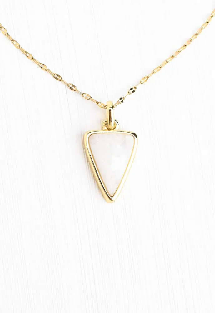 Elemental Necklace in Moonstone