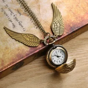 Flying Ball - Vintage Pocket Watch Neckchain