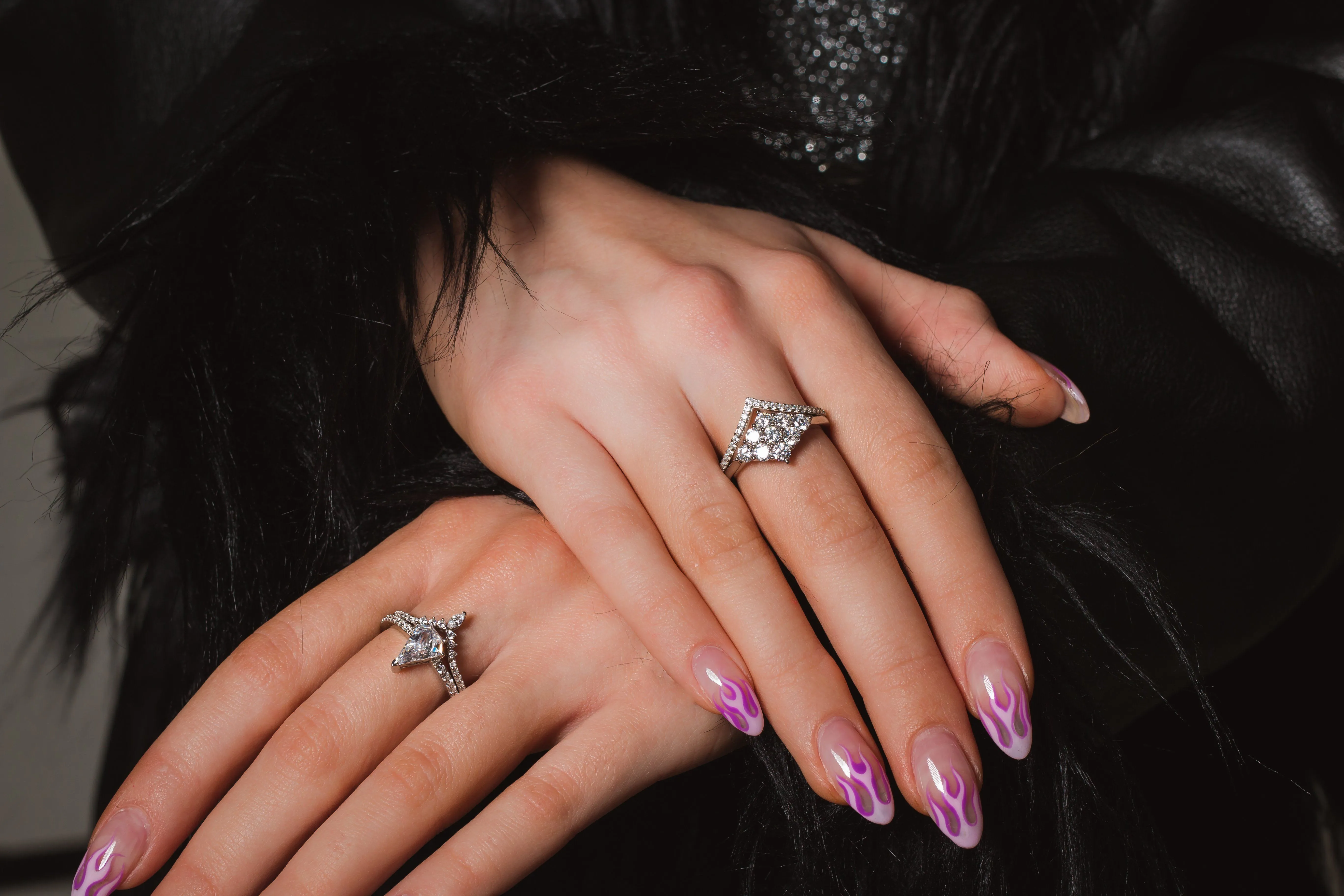 Georgini Rock Star Tiara Silver Ring