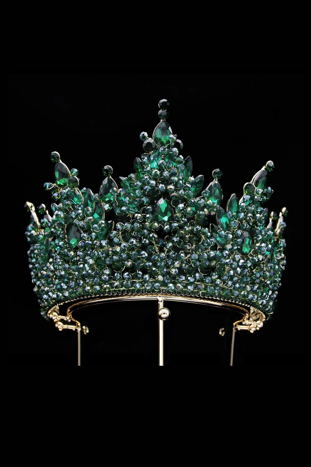 Pink Rhinestone Queen Tiara
