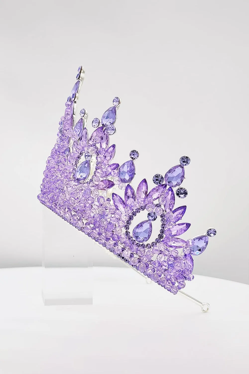 Pink Rhinestone Queen Tiara
