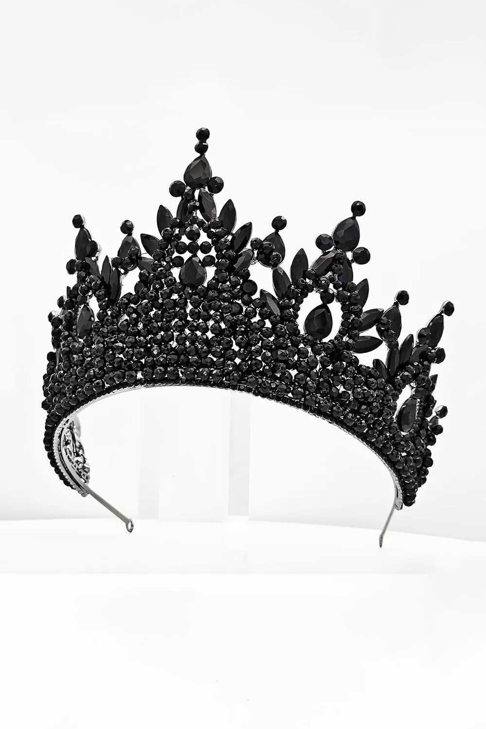 Pink Rhinestone Queen Tiara