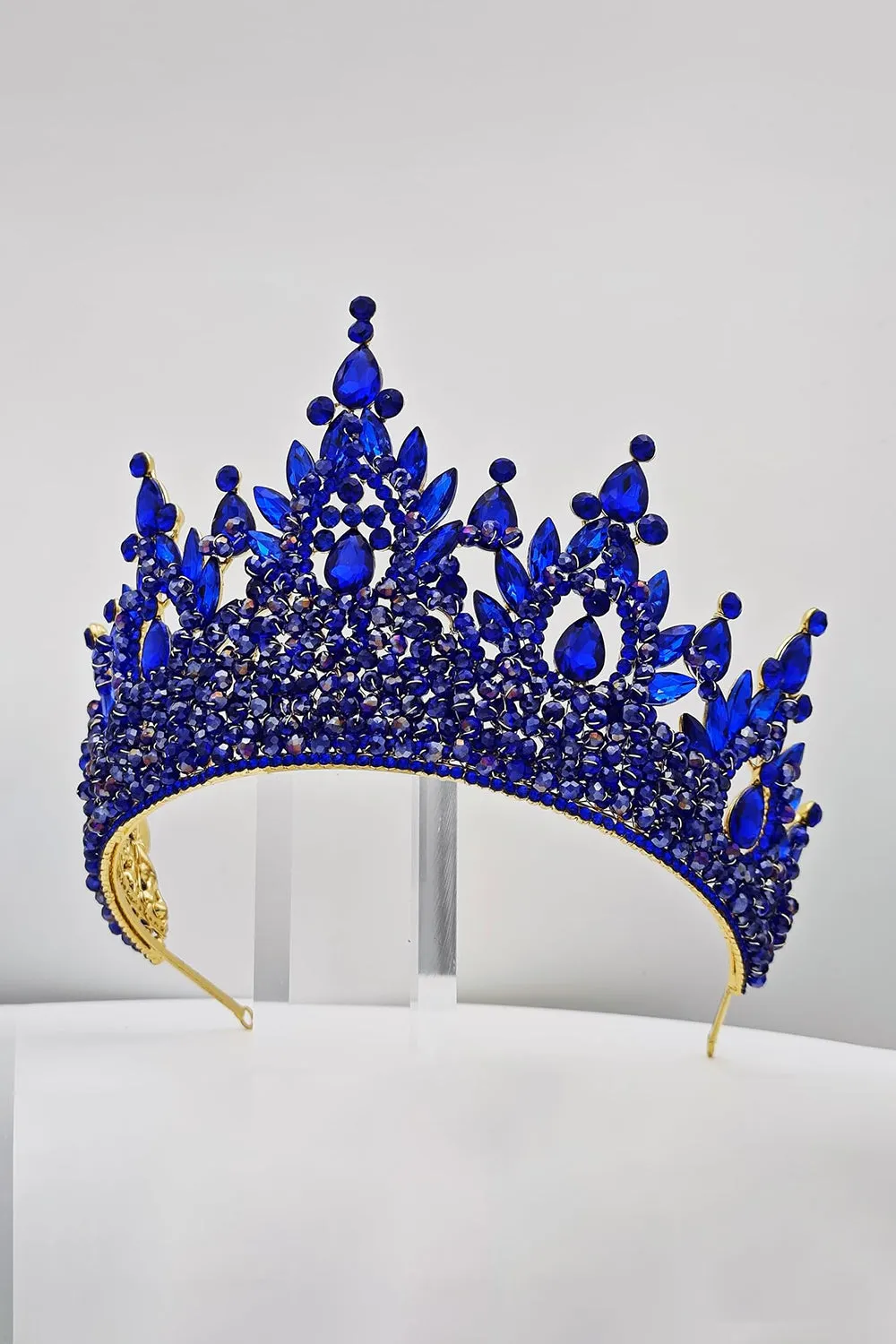 Pink Rhinestone Queen Tiara