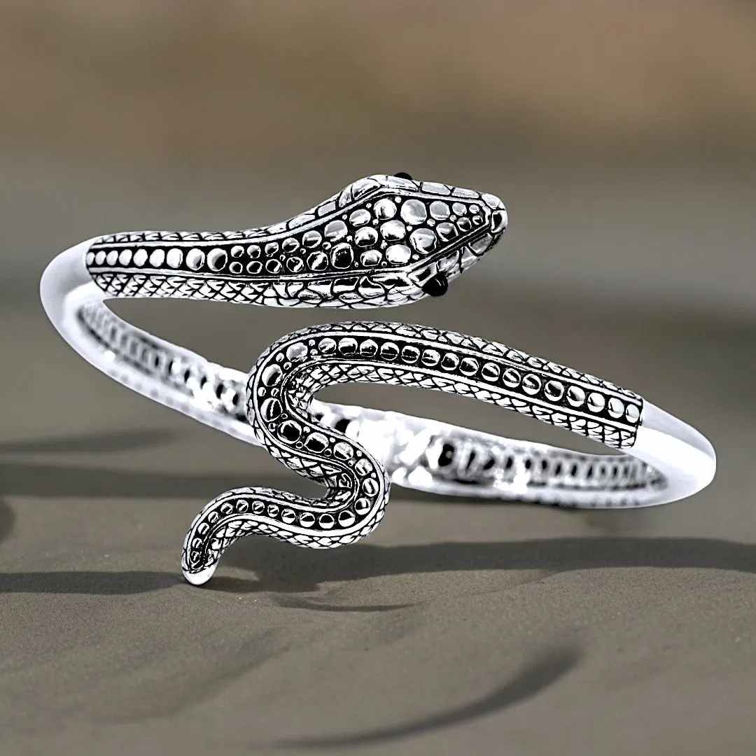 Serpentine Cuff Bracelet