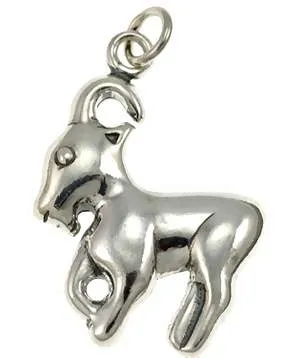 Silver Goat Pendant