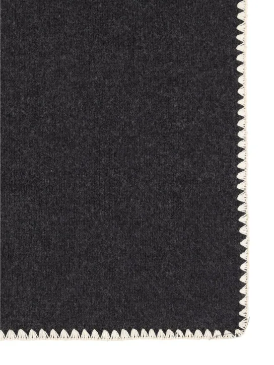 Toteme   Embroidered wool &amp; cashmere scarf 