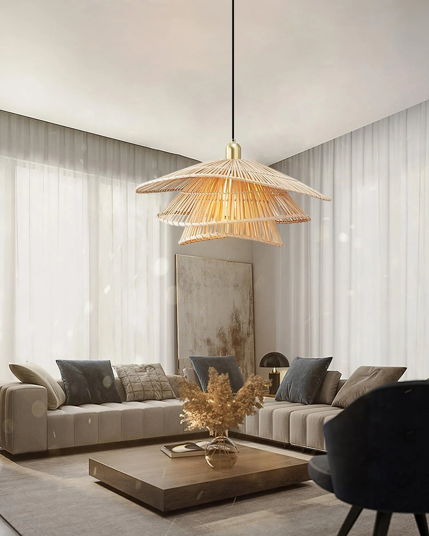 Weaver Pendant Lamp 26″